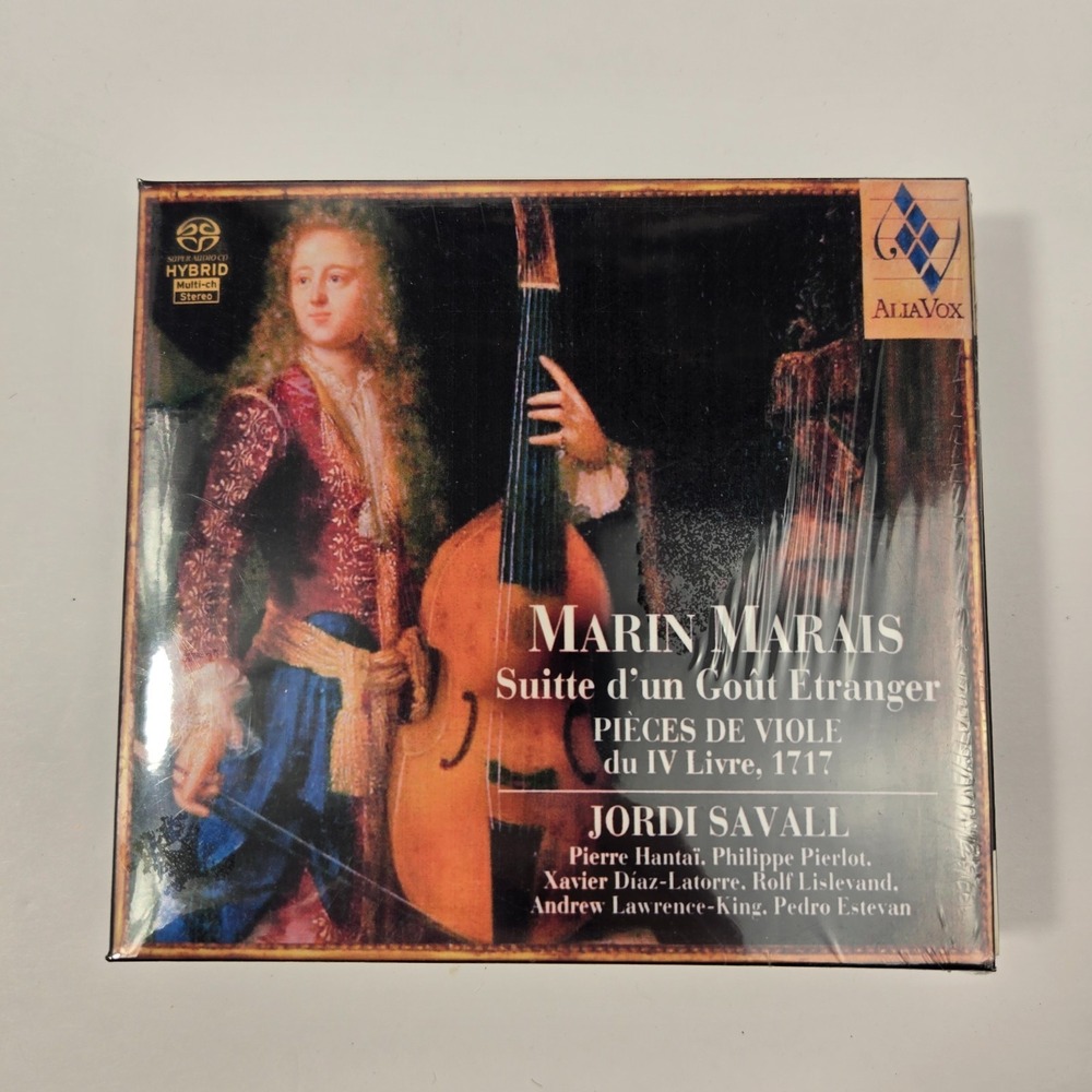 Marin Marais Suite d´un Gout Etranger JORDI SAVALL ALIAVOX Double SACD MINT